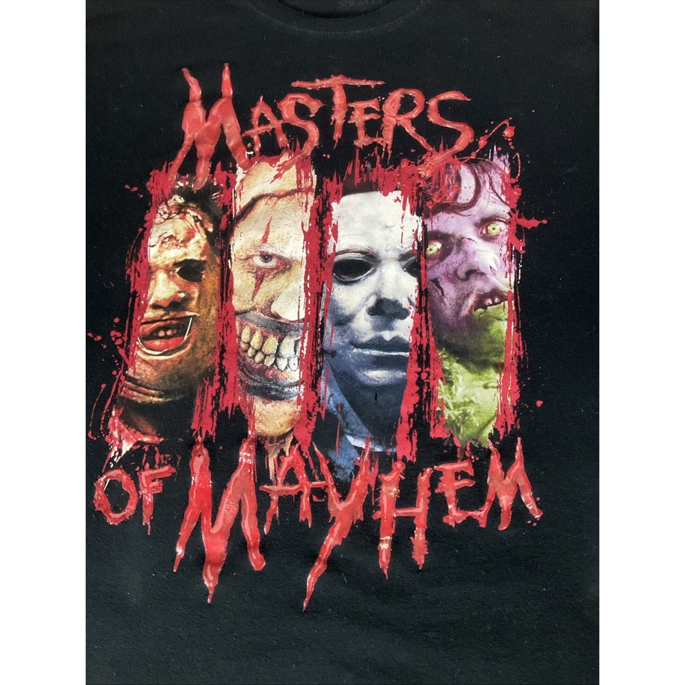 Universal Studios Orlando Black 2Xl Halloween Horror Nights 26 Master Of Mayhem - Picture 2 of 7